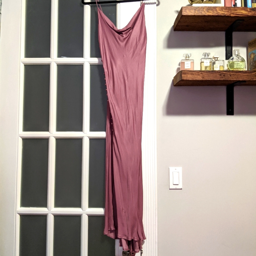 Pink Slip Dress